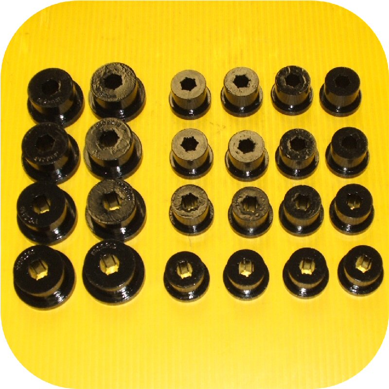 Complete Polyeurethane Bushing Kit for Suzuki Samurai Springs Samurai