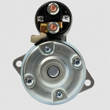 WAI 16966N new starter motor BAC view on light gray background
