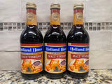 3 Bottles Holland House Malt Vinegar 12 oz golden fish chips