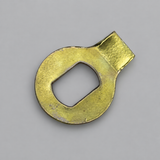 Weber throttle shaft tab washer, single product view 01 on light gray background