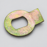 Weber throttle shaft tab washer, single product view 02 on light gray background