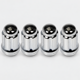 Dorman chrome wheel lock set front view