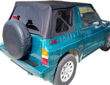 Black Soft Top for Suzuki Sidekick / Geo Tracker 1995-1998