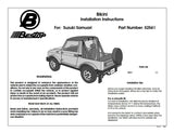 Bestop Bikini Top for Suzuki Samurai