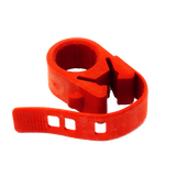 Jack Handle Keeper Red Rubber Anti-Rattle Strap for Off-Road Farm Jacks HK-R