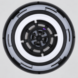 MGC817 fuel tank cap bottom view on light gray background