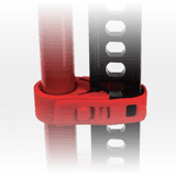 Jack Handle Keeper Red Rubber Anti-Rattle Strap for Off-Road Farm Jacks HK-R