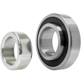 WH511002 rear wheel bearing and collar angled view