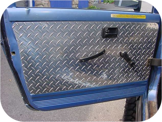 New Suzuki Samurai Diamond Plate Door Panel Set Panels – Samurai Parts