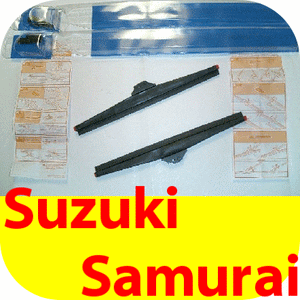 Pair of Winter or Mud Wiper Blades for Suzuki Samurai