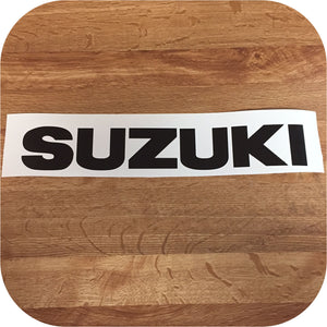 Black Suzuki Samurai Tailgate Sticker Decal 87-95-0